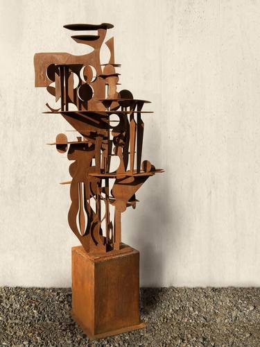 Original Figurative Abstract Sculpture by David Sheldon