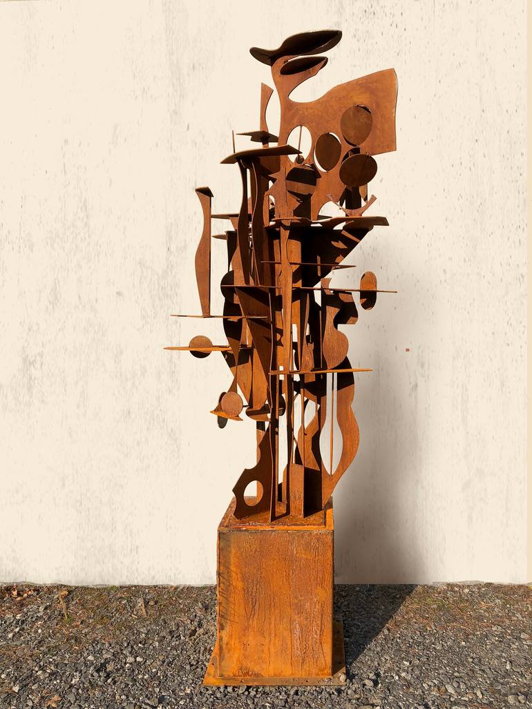 Original Figurative Abstract Sculpture by David Sheldon