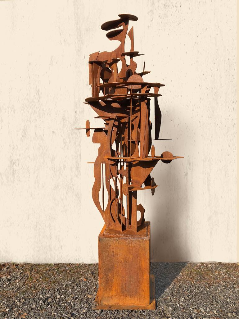 Original Figurative Abstract Sculpture by David Sheldon