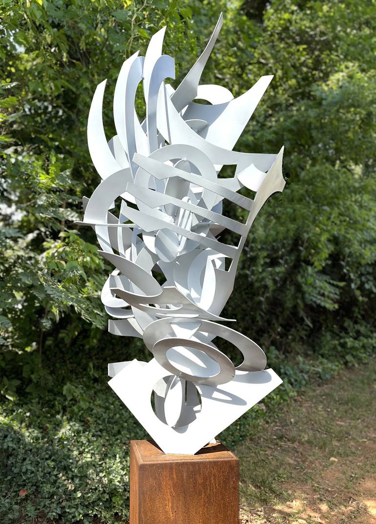 Original Abstract Expressionism Abstract Sculpture by David Sheldon