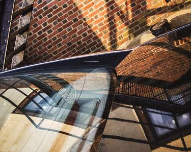 Holly's Brick Alley, Reflections in Car - Limited Edition of 20 thumb