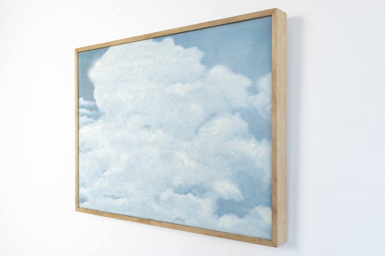 Original Conceptual Calligraphy Painting by Marianne Hendriks