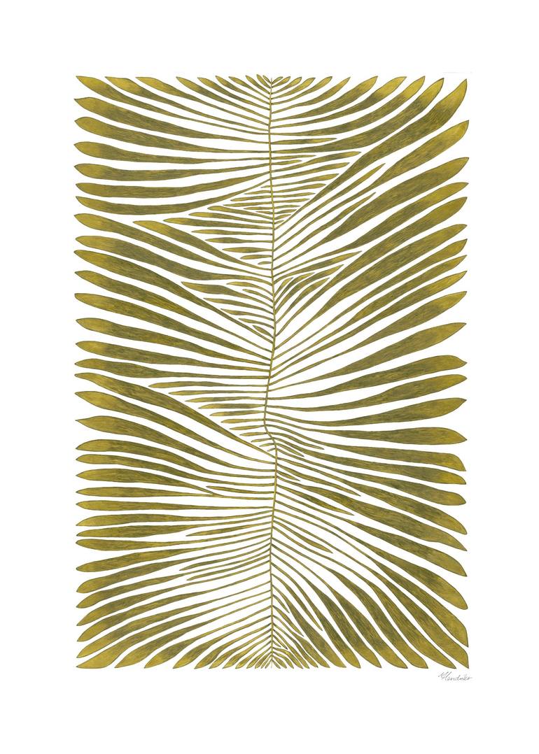 Original Figurative Botanic Printmaking by Marianne Hendriks