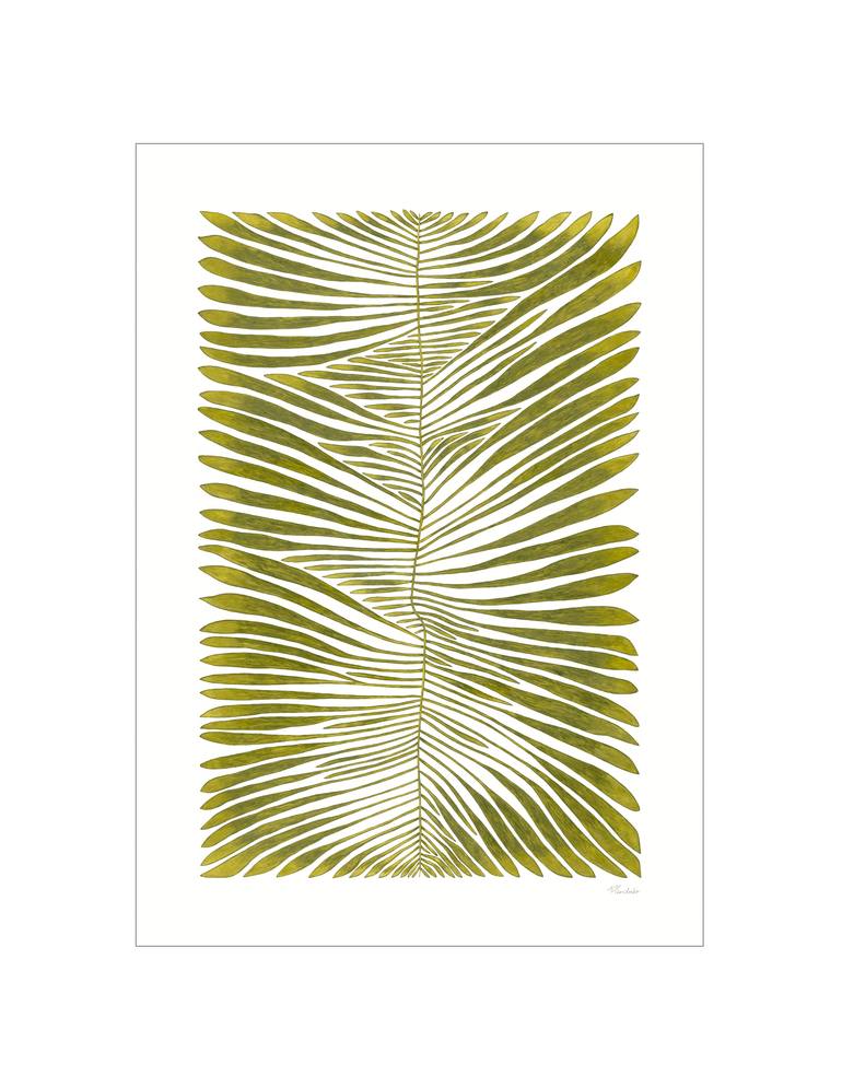 Original Fauvism Botanic Printmaking by Marianne Hendriks