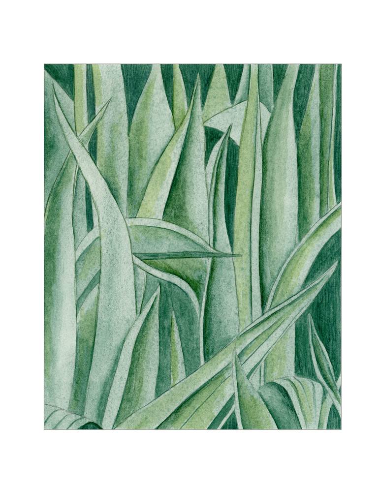Original Figurative Botanic Painting by Marianne Hendriks