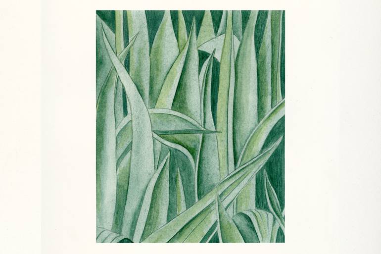 Original Figurative Botanic Painting by Marianne Hendriks