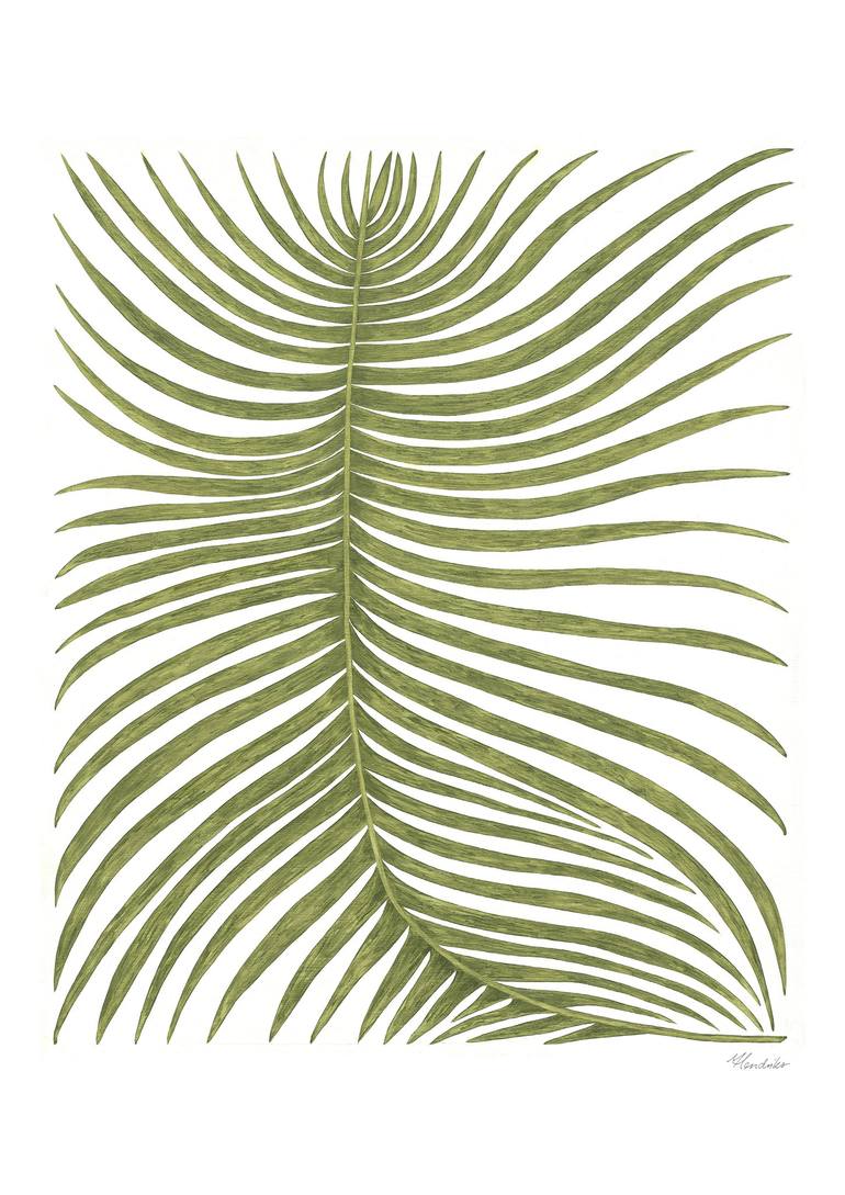 Original Fauvism Botanic Printmaking by Marianne Hendriks