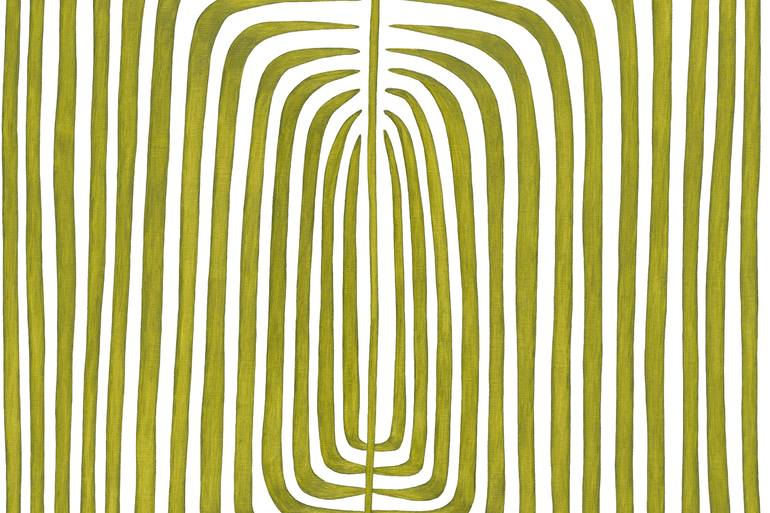 Original Fauvism Botanic Printmaking by Marianne Hendriks