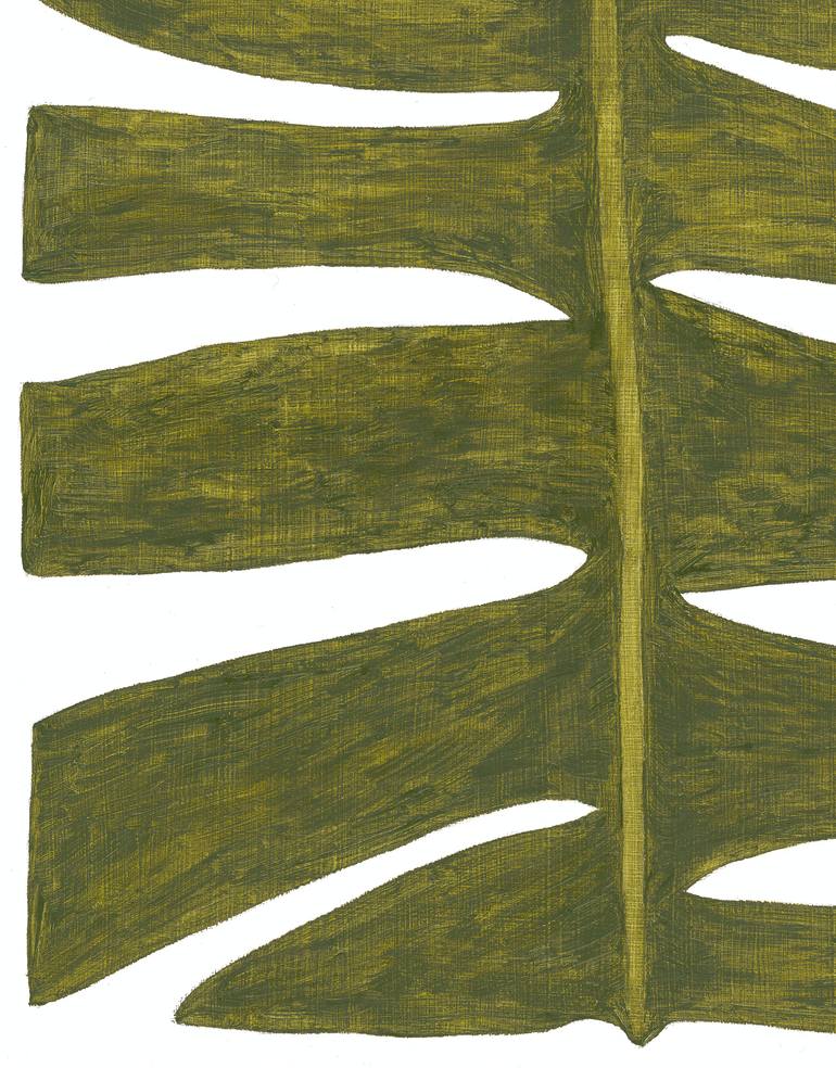 Original Conceptual Botanic Painting by Marianne Hendriks