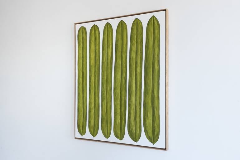 Original Conceptual Botanic Painting by Marianne Hendriks
