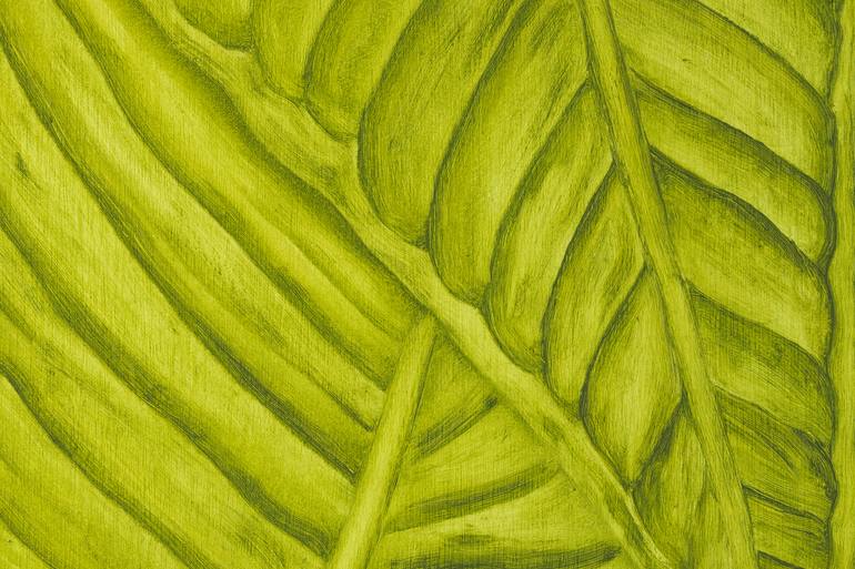 Original Conceptual Botanic Painting by Marianne Hendriks