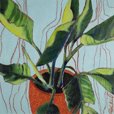 Print of Expressionism Garden Paintings by Marielle Robichaud