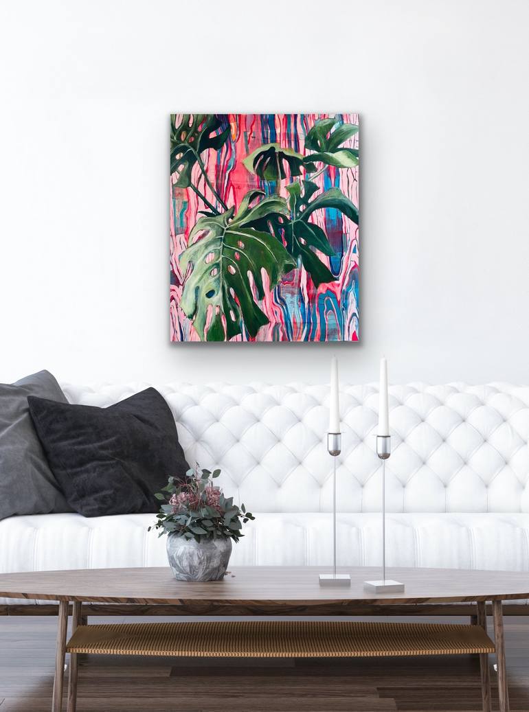 Original Abstract Expressionism Nature Painting by Marielle Robichaud