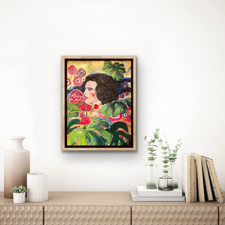 Original Women Painting by Marielle Robichaud