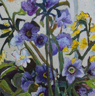 Original Floral Paintings by Marielle Robichaud