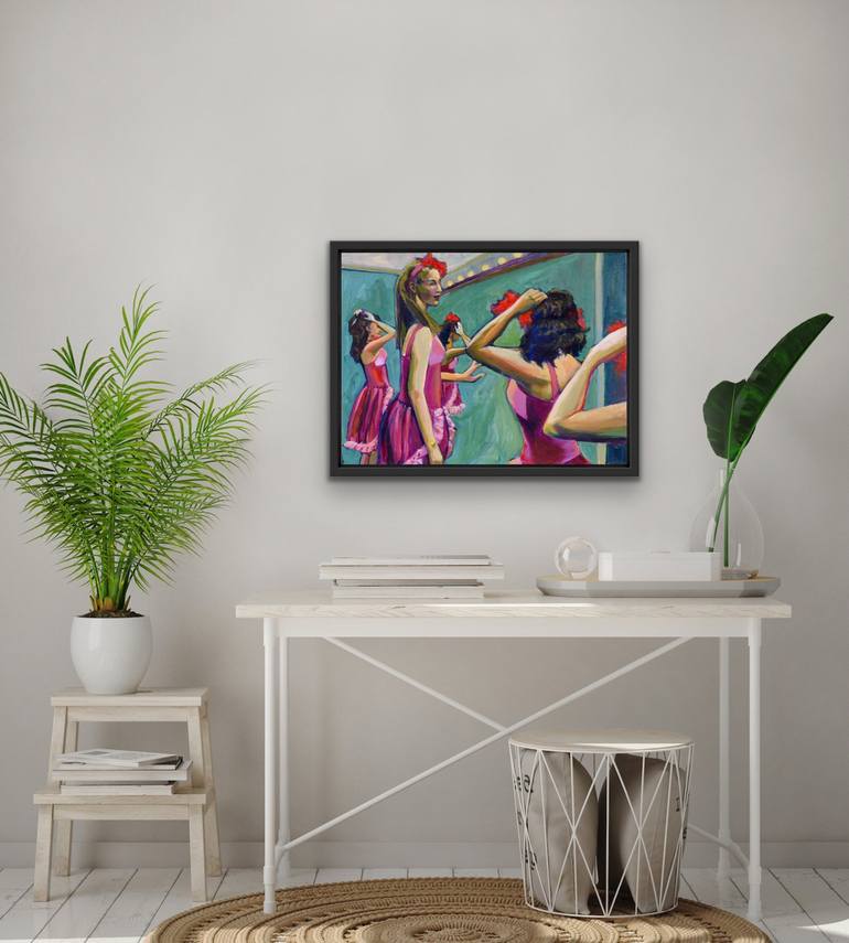 Original Figurative Performing Arts Painting by Marielle Robichaud