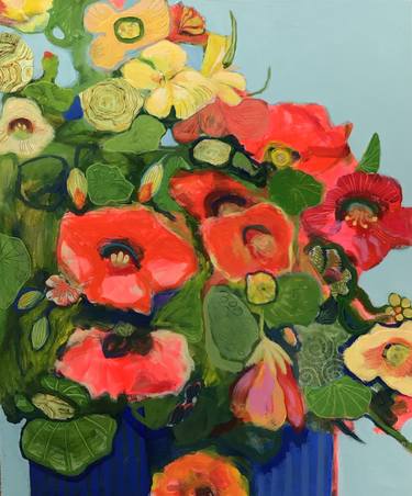 Print of Fine Art Floral Paintings by Marielle Robichaud