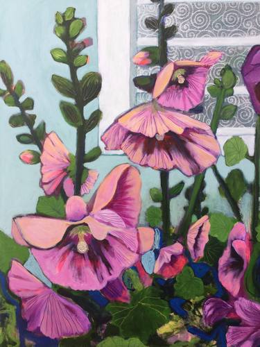 Print of Figurative Garden Paintings by Marielle Robichaud