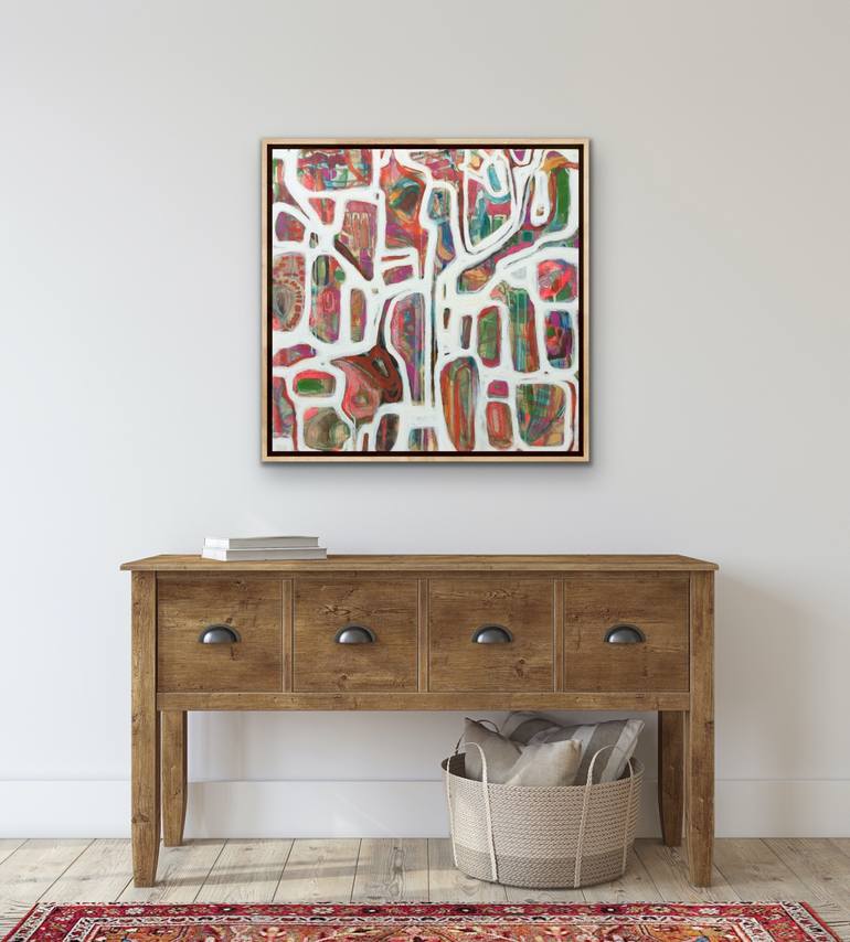 Original Abstract Painting by Marielle Robichaud