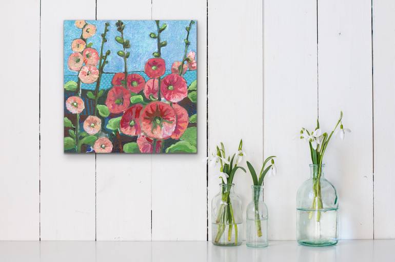 Original Floral Painting by Marielle Robichaud