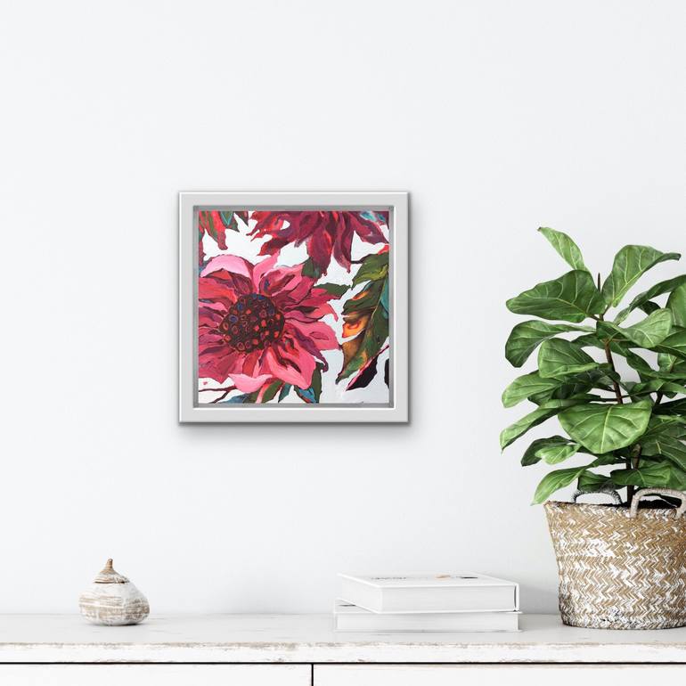 Original Floral Painting by Marielle Robichaud