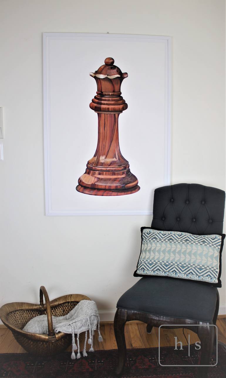 Original Conceptual Still Life Drawing by Hannah Sarfraz