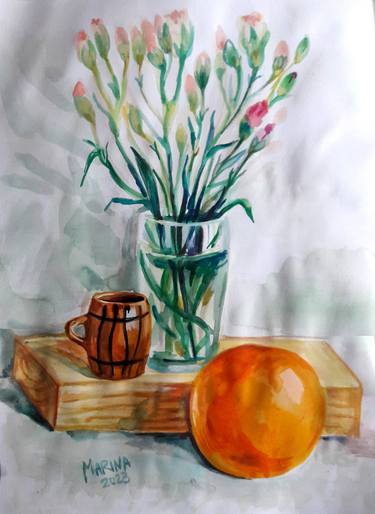 Print of Fine Art Still Life Paintings by Marina Popska