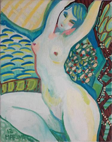Original Fine Art Erotic Paintings by Marina Popska