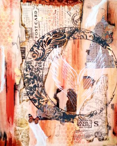 Original Figurative Abstract Collage by Rabia Patel