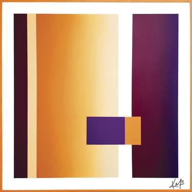 Print of Abstract Geometric Paintings by Jonsie Isasmendi