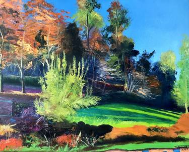 Print of Fine Art Landscape Paintings by Alain Donate