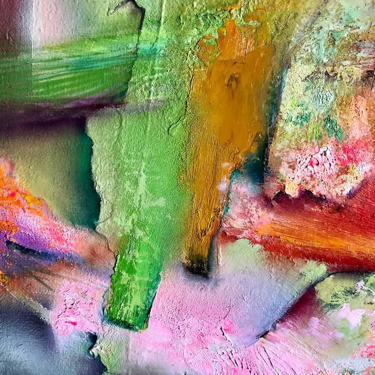 Original Color Field Painting Abstract Painting by Alain Donate
