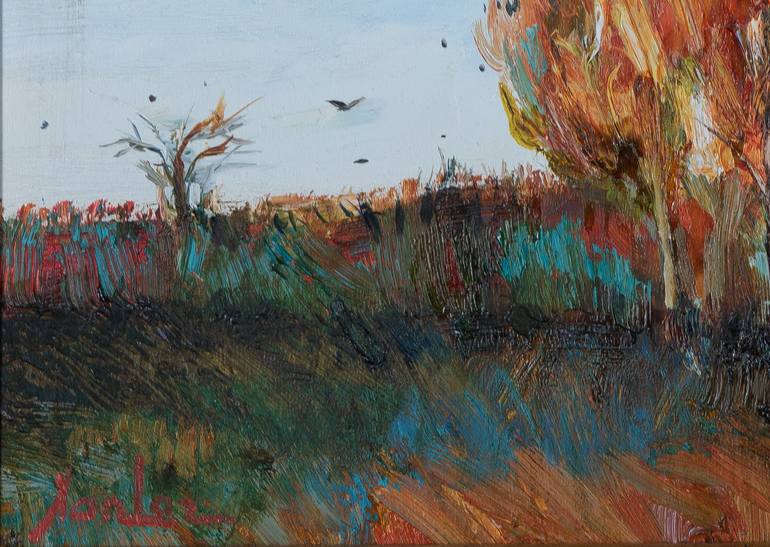 Original Landscape Painting by Khanlar Asadullayev