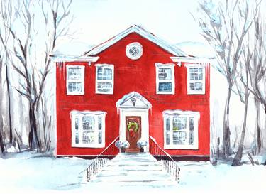Original Illustration Home Drawings by Tatiana Bordiuzhan