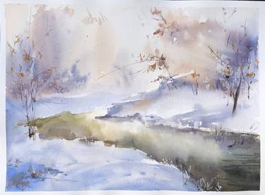 Print of Seasons Paintings by Tatiana Bordiuzhan