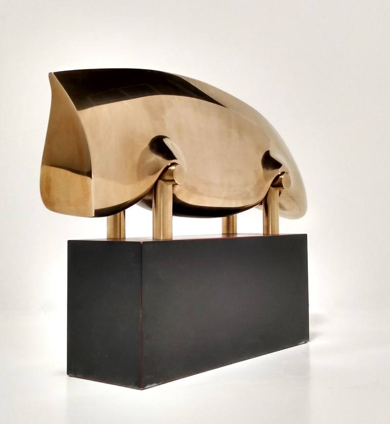 Original Contemporary Abstract Sculpture by bela bacsi