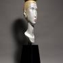 Hair , Long beautiful hair. carved in marble and tint to give vibrancy to a masterful carving.
Hair can define ones inner self.