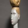Hair , Long beautiful hair. carved in marble and tint to give vibrancy to a masterful carving.
Hair can define ones inner self.