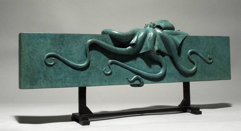 Original Abstract Animal Sculpture by bela bacsi