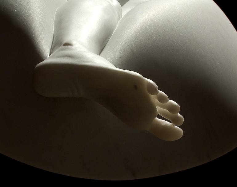 Original Figurative Nude Sculpture by Bela Bacsi