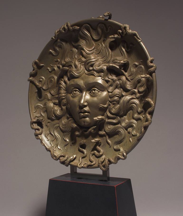 Original Fine Art Classical mythology Sculpture by bela bacsi