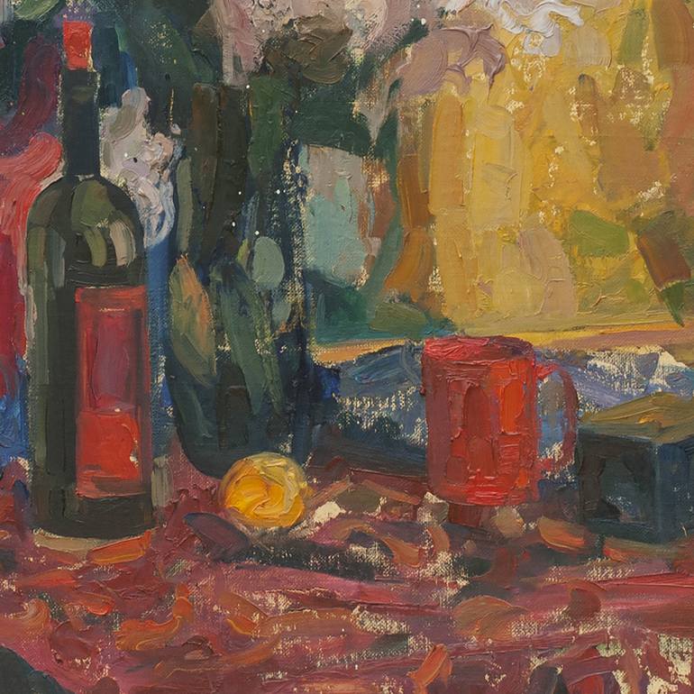 Original Still Life Painting by Vladimir Lemzyakov