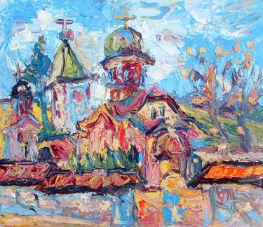 Print of Architecture Paintings by Zoran  Art painter Andrić