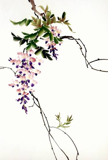 Original Floral Paintings by Mayee Futterman