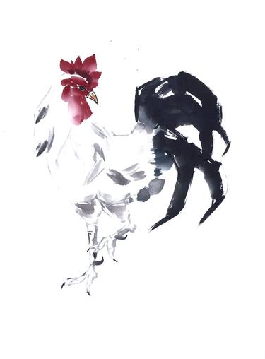 Chinese Painting Rooster thumb