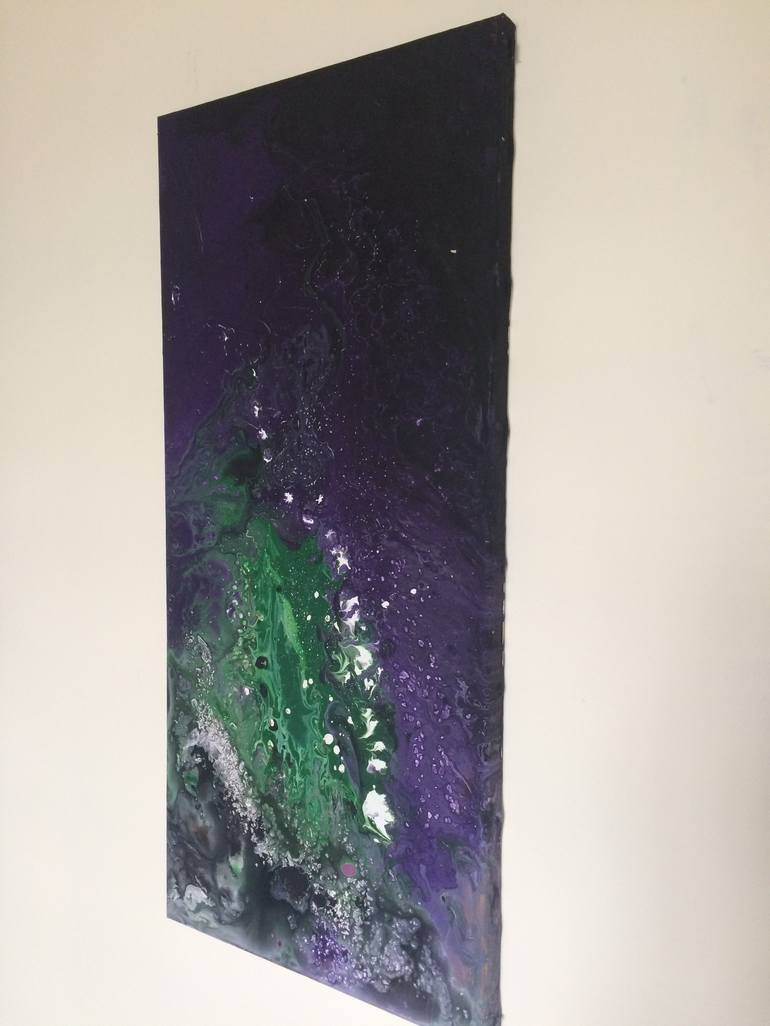 Original Abstract Painting by Violetta Mykytiak