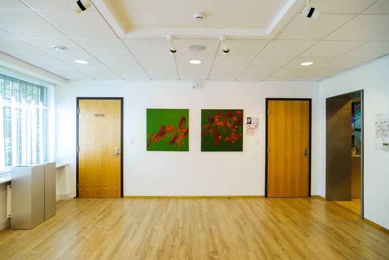 Original Conceptual Abstract Painting by Olha Bosak