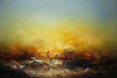 Original Abstract Landscape Paintings by Kris Ancog