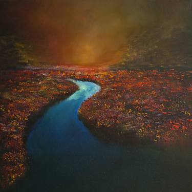 Original Landscape Paintings by Kris Ancog