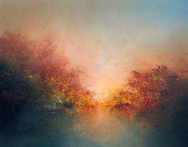 Print of Landscape Paintings by Kris Ancog